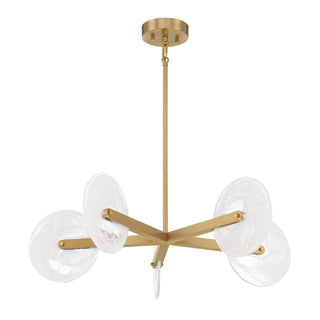 Ainslie LED Chandelier in Warm Brass