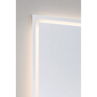 Beckett LED Mirror in Frost