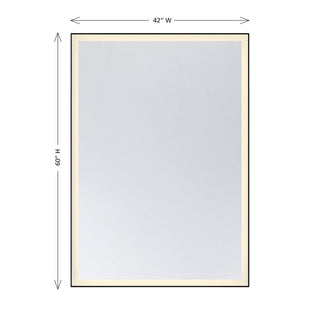 Paulding LED Mirror in Black