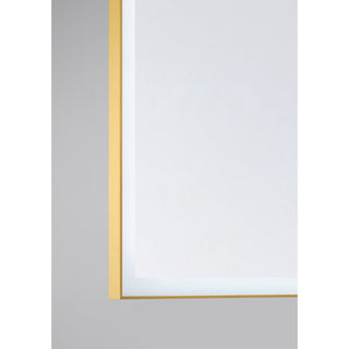Paulding LED Mirror in Gold