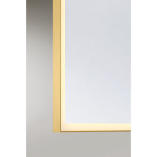 Paulding LED Mirror in Gold