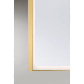 Paulding LED Mirror in Gold