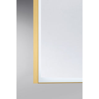 Paulding LED Mirror in Gold