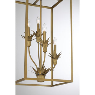 Strathmore Four Light Pendant in Antique Patina