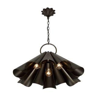 Vinton Three Light Pendant in Medici Bronze