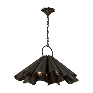 Vinton Three Light Pendant in Medici Bronze