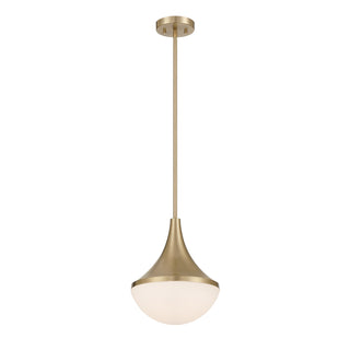Ogdon One Light Pendant in Noble Brass