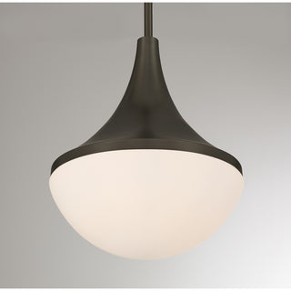 Ogdon One Light Pendant in Mediterranean Bronze