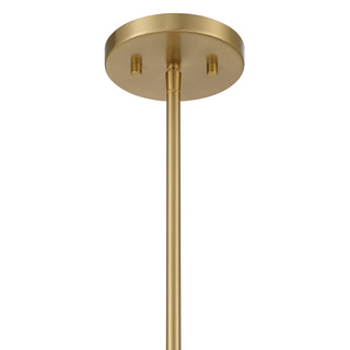 Porter One Light Mini Pendant in Warm Brass