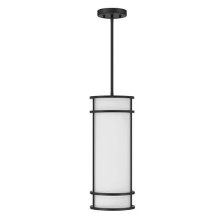 Porter One Light Mini Pendant in Matte Black
