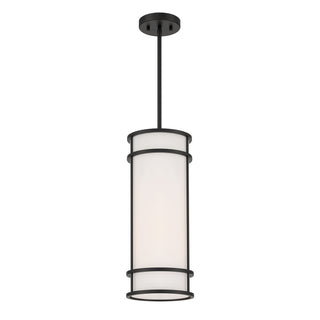 Porter One Light Mini Pendant in Matte Black