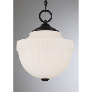 Montrose One Light Pendant in Matte Black