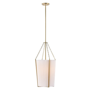 Joplin One Light Pendant in Noble Brass