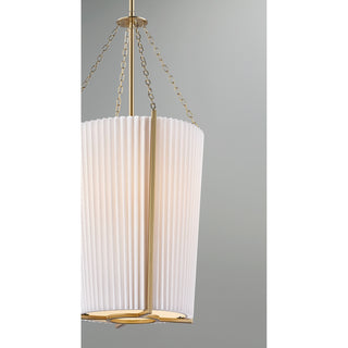 Joplin One Light Pendant in Noble Brass