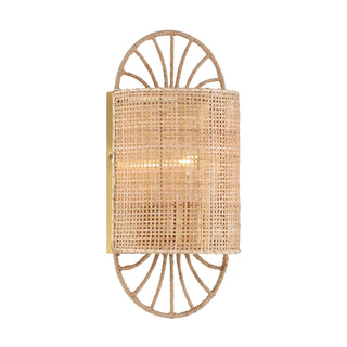 Shawnee One Light Wall Sconce in Warm Brass