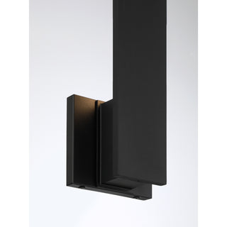 Davis LED Outdoor Wall Lantern in Black