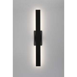 Davis LED Outdoor Wall Lantern in Black