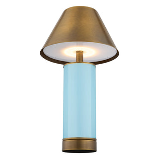Molly LED Table Lamp in Light Blue