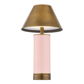 Molly LED Table Lamp in Pink