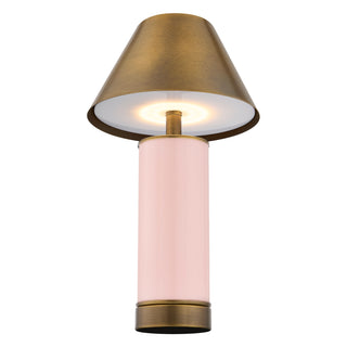 Molly LED Table Lamp in Pink