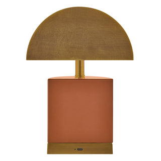 Conrad LED Table Lamp in Brass