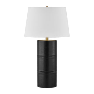 Albert One Light Table Lamp in Black
