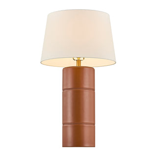 Albert One Light Table Lamp in Honey Brown