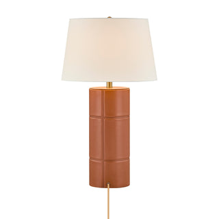 Albert One Light Table Lamp in Honey Brown