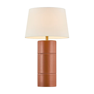 Albert One Light Table Lamp in Honey Brown