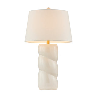 Betty One Light Table Lamp in White