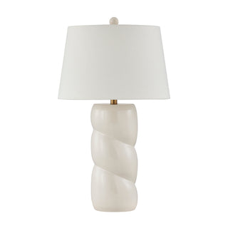 Betty One Light Table Lamp in White