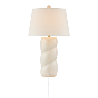 Betty One Light Table Lamp in White