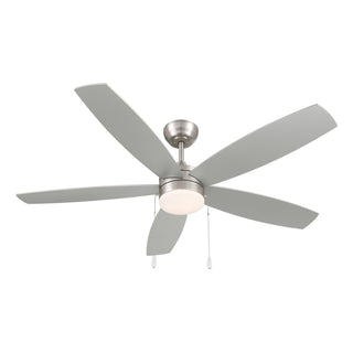 52" Ceiling Fan in Brushed Nickel