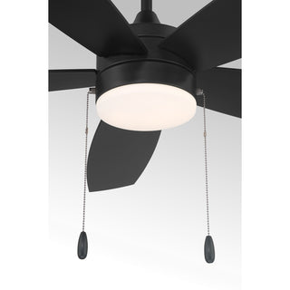 52" Ceiling Fan in Matte Black