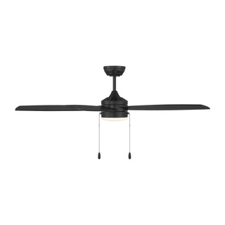 52" Ceiling Fan in Matte Black