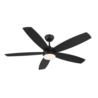 52" Ceiling Fan in Matte Black
