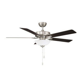 52" Ceiling Fan in Brushed Nickel