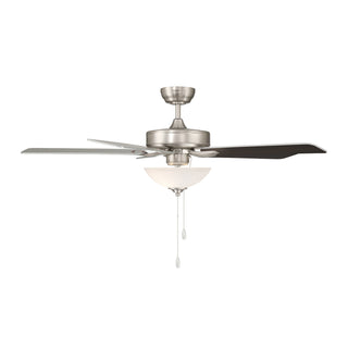 52" Ceiling Fan in Brushed Nickel