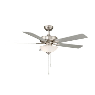 52" Ceiling Fan in Brushed Nickel