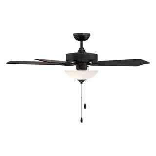 52" Ceiling Fan in Matte Black