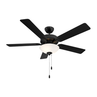 52" Ceiling Fan in Matte Black