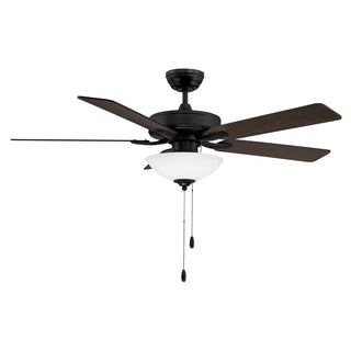 52" Ceiling Fan in Matte Black