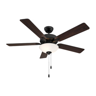 52" Ceiling Fan in Matte Black