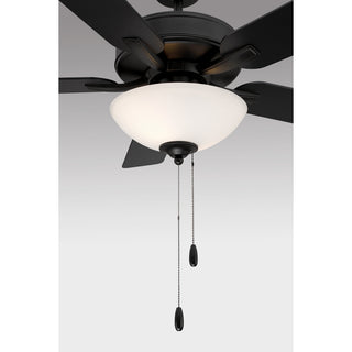 52" Ceiling Fan in Matte Black