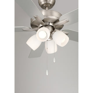 52" Ceiling Fan in Brushed Nickel