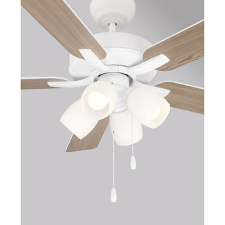 52" Ceiling Fan in White