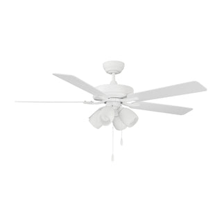52" Ceiling Fan in White
