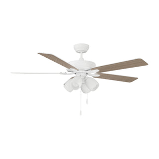 52" Ceiling Fan in White