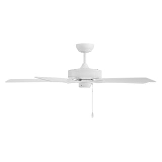 52" Ceiling Fan in White