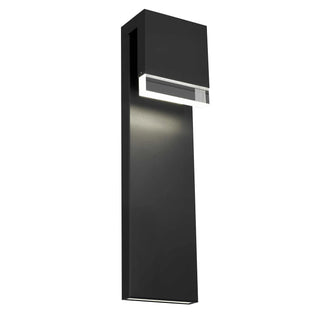 Lagos 24 Inch Outdoor Wall Sconce in Sand Black Finish